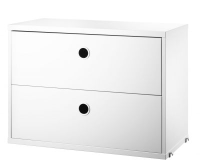 Single piece drawer unit W 58 cm String Furniture 